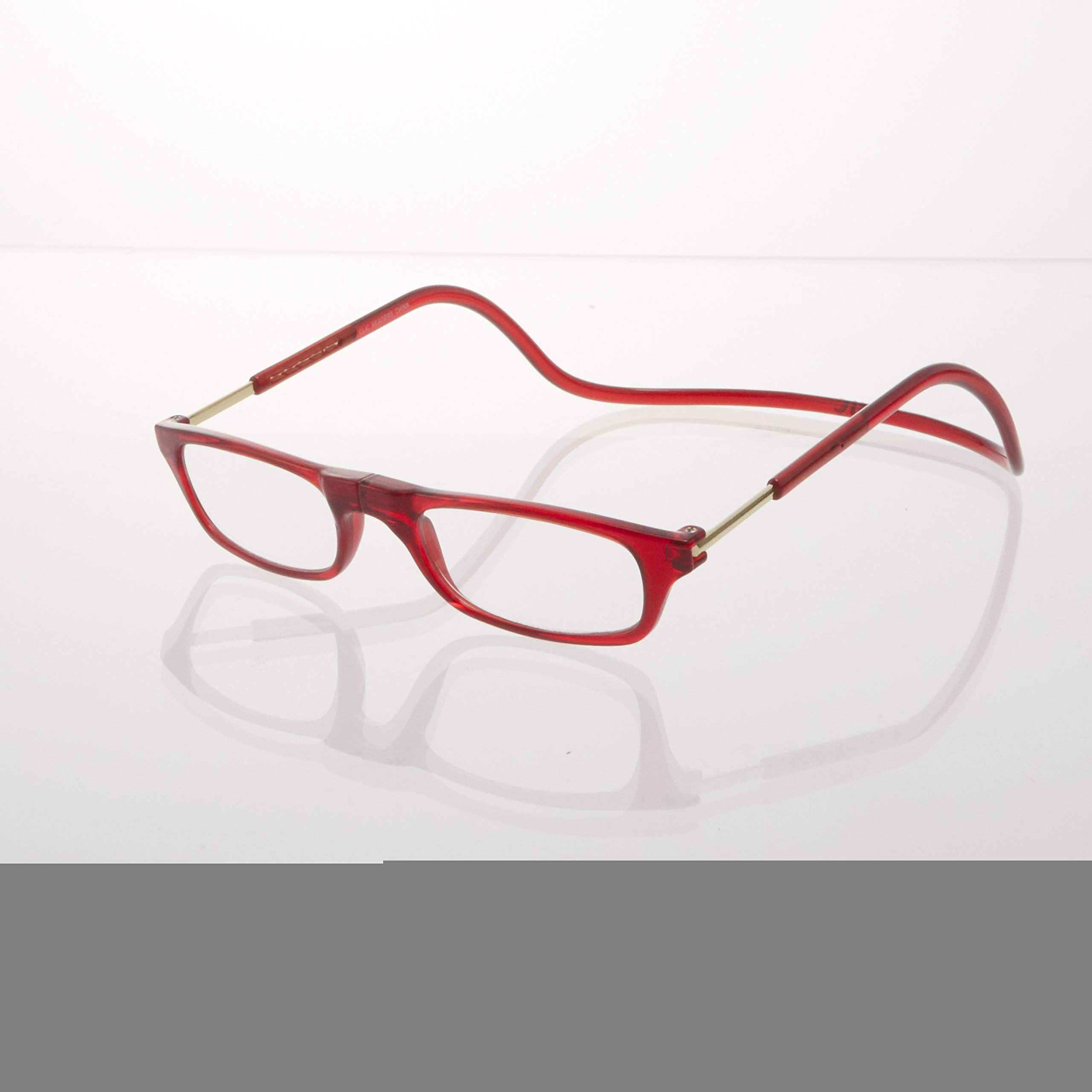 Amazon.co.jp: 老眼鏡 CliC readers(クリック リーダー) レッド +1.00 Amazon.co.jp: 老眼鏡 CliC readers(クリック リーダー) レッド +1.00